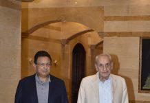 الخازن بحث مع رئيس المجلس اّخر المستجدات