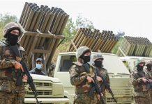 موقع زبدين في مزارع شبعا اللبنانية تحت نيران صواريخ المقاومة