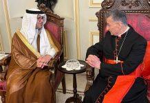 البخاري للراعي: الله استجاب لصلواتكم يا صاحب الغبطة