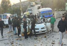 استهداف سيارة في الطيري!