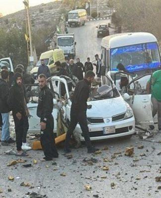 استهداف سيارة في الطيري!