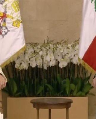 عن الخلوة التي جمعت عون بالبابا.