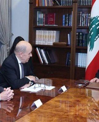 موضوعان أساسيان تصدرا جدول أعمال لودريان…