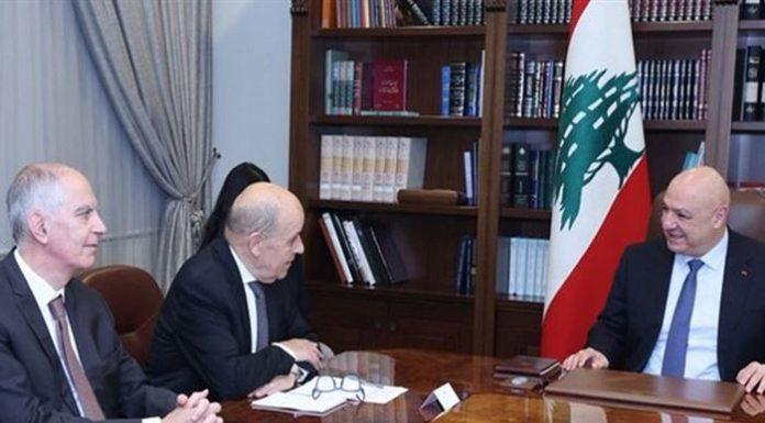 موضوعان أساسيان تصدرا جدول أعمال لودريان…