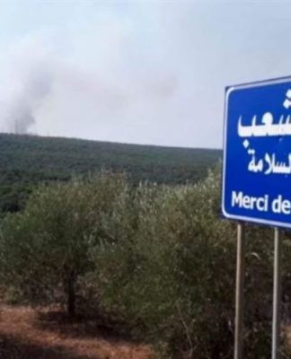 قوة من الجيش في علما الشعب استجابة للأهالي