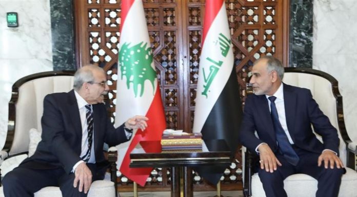 نواف سلام يصل إلى بغداد!