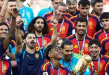 كم حصلت إسبانيا بعد تتويجها بكأس العالم؟