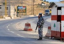 خريطة شبكات تهريب البشر بين سوريا ولبنان